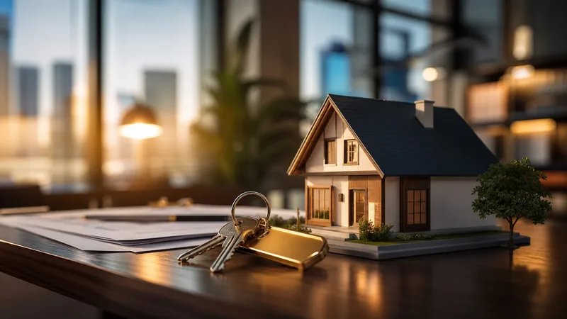 Keys and a house model on a desk with documents, How to Become a Real Estate Agent in Connecticut